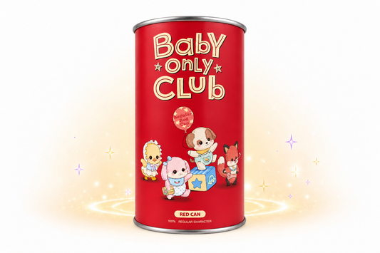 Bobo Nuts Baby Only Club Plush — Red Can