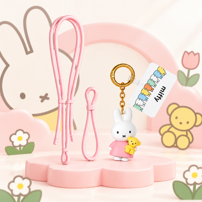 Miffy 2-in-1 Phone Lanyard — Pink