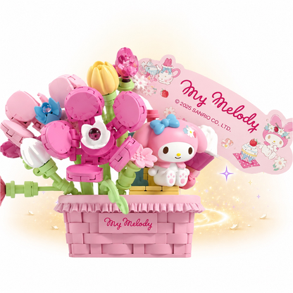 Sanrio Blooming Baskets Buildable Blind Box