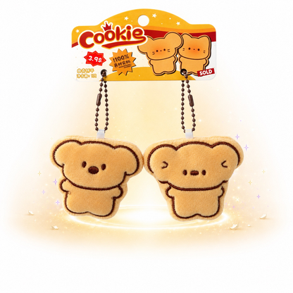 Fresh Baked Buddies Plush Keychain Duo