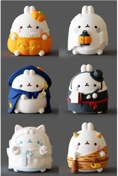 Molang the Happy Rabbit Halloween Series Vol. 2