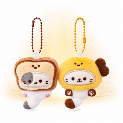 Food Kitties Keychain Series